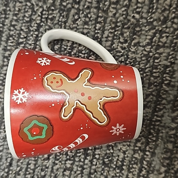 Gingerbread Man Christmas Coffe Tea Beverage Mug - Picture 5 of 5